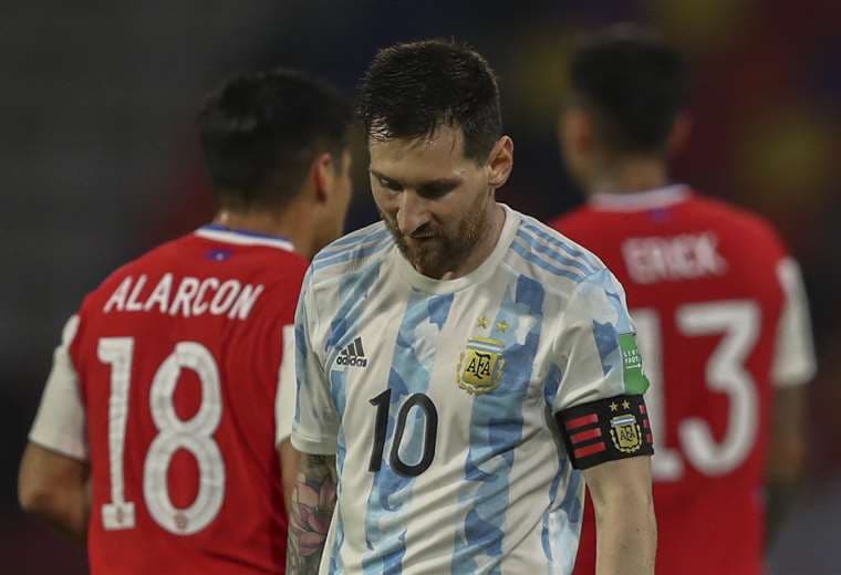 Lionel Messi, capitán de la selección argentina. Foto: AFP