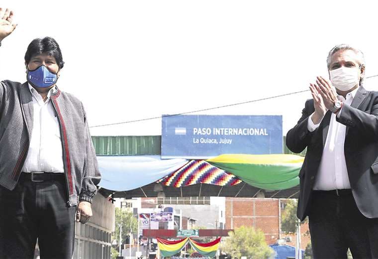 Alberto Fernández y Evo Morales tienen una larga amistad y son aliados políticos.