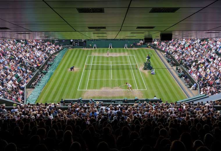 El torneo de Wimbledon se disputó del 28 de junio al 11 de julio en Londres. Foto. AFP