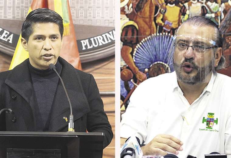 Rodríguez y el líder cívico se enfrentaron ayer con declaraciones