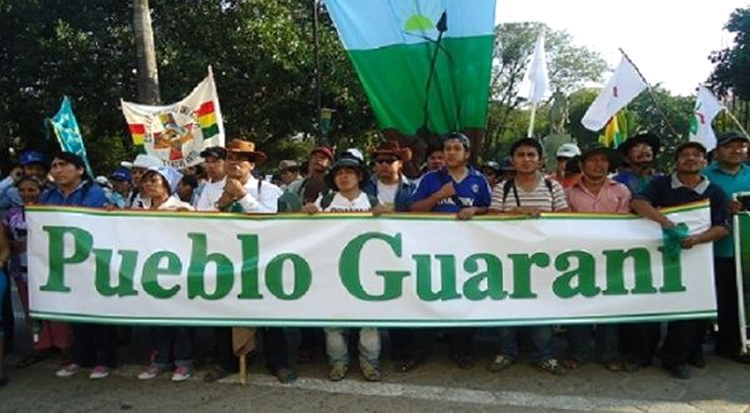 Los guaraníes exigen cambiar a legisladores indígenas. Foto. Internet 