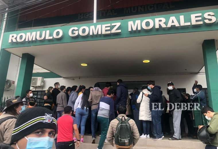 En el centro de Salud Rómulo Gómez de La Guardia hubo una masiva asistencia.