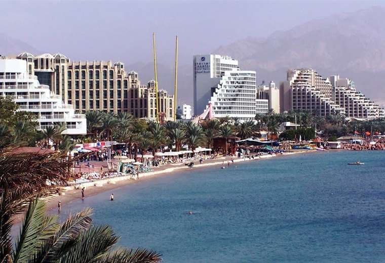 La ciudad de Eilat está situada a orillas del mar Rojo