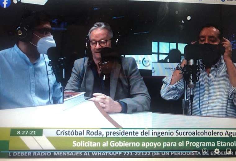 Cristóbal Roda estuvo en el programa Influyentes de EL DEBER Radio