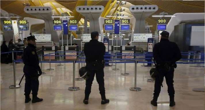 Foto referencial, aeropuerto de Madrid-Barajas