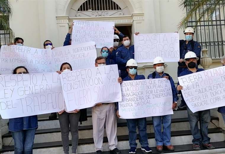 Los trabajadores denunciaron el retiro injustficado/Foto: Redes