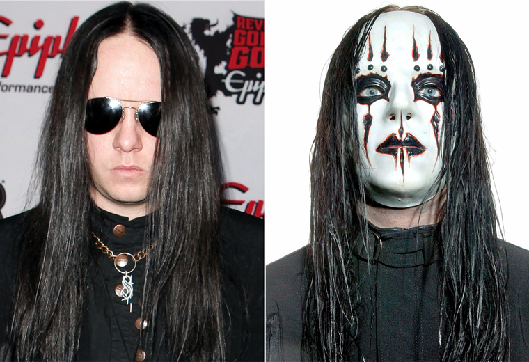 Joey Jordison antes y cómo se presentaba en el escenario