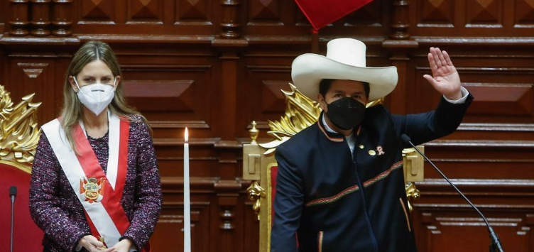 Nuevo presidente de Perú promoverá ley de Asamblea Constituyente. Foto. AFP
