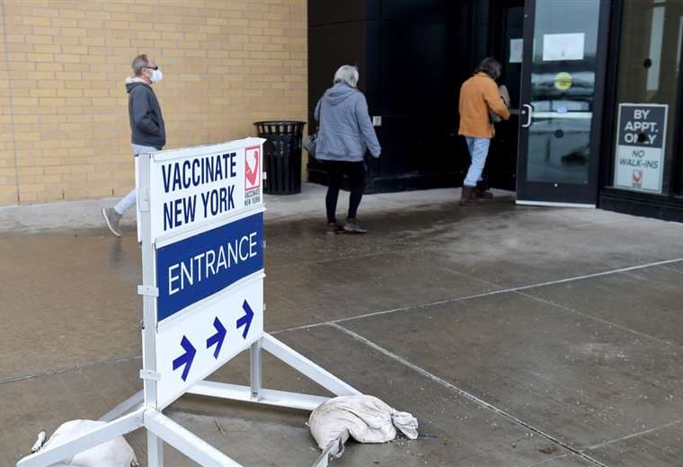 La vacunación en Nueva York decayó