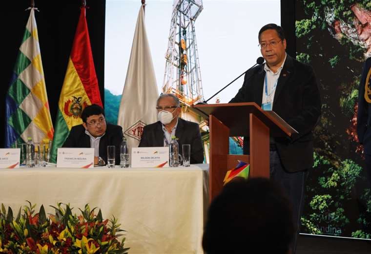 El presidente Luis Arce destacó el proyecto de exploración de YPFB