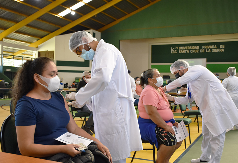 En la UPSA se vacunará sábado y domingo. Foto. Internet 