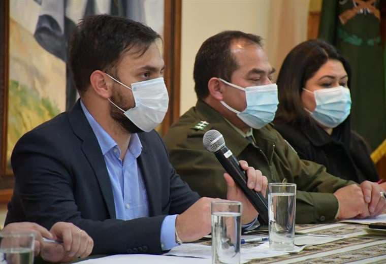 Eduardo del Castillo se refirió a la búsquedas de las exautoridades hoy en La Paz.