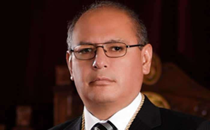 Foto TSJ: Ricardo Torres Echalar fue elegido como nueva autoridad de la Justicia.