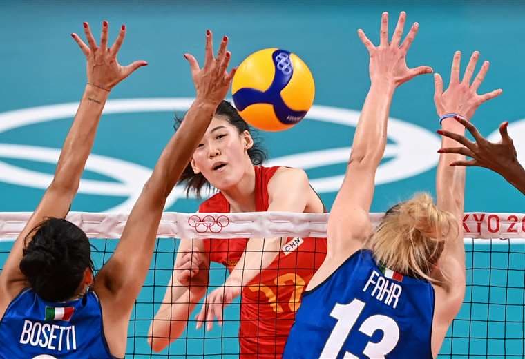China derrotó este sábado a Italia, pero igual no clasificó. Foto: AFP
