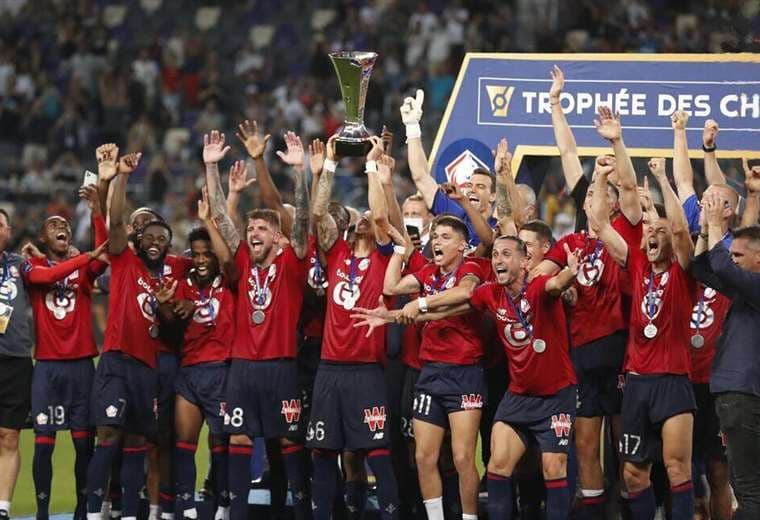 Lille se impone al PSG y le arrebata la supercopa de Francia