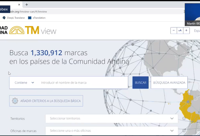 Países de la Comunidad Andina contarán con base de datos de marcas registradas en la región