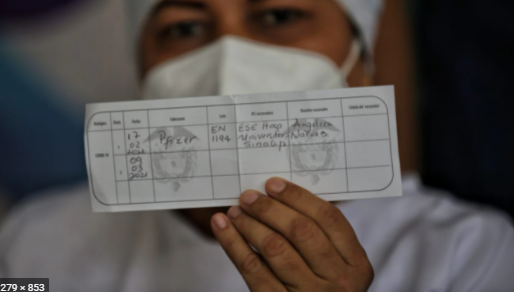 Un pueblo de Colombia exige la vacuna a sus habitantes. Foto: Semana