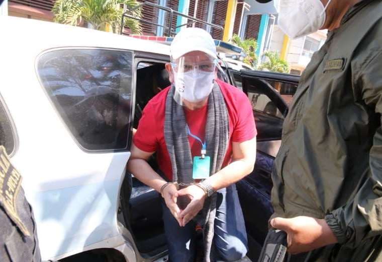 Foto archivo El Deber: Gonzalo Medina es acusado por la muerte de Ana Lorena Torrez.