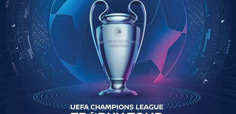 El trofeo de la Liga de Campeones de Europa. Foto: Internet