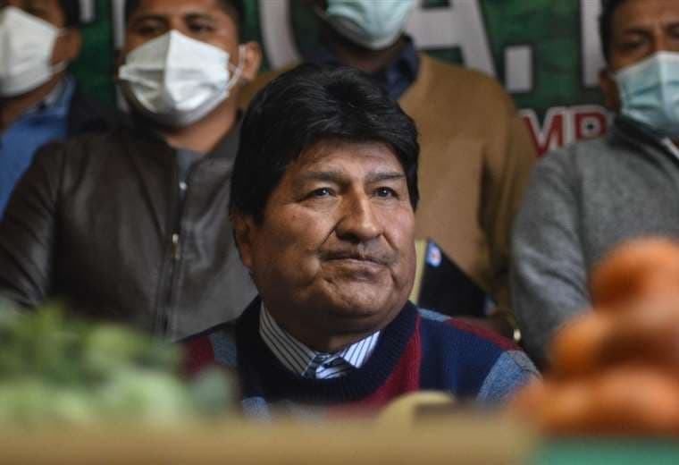 El expresidente Evo Morales. Foto: APG Noticias