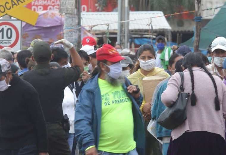 Foto El Deber: solo siete departamentos reportaron contagios este viernes en Bolivia.