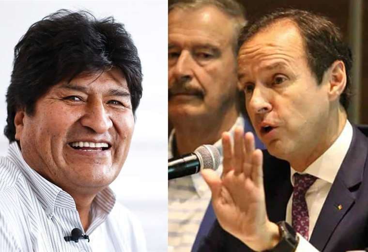 Evo Morales y Tuto Quiroga I archivo.
