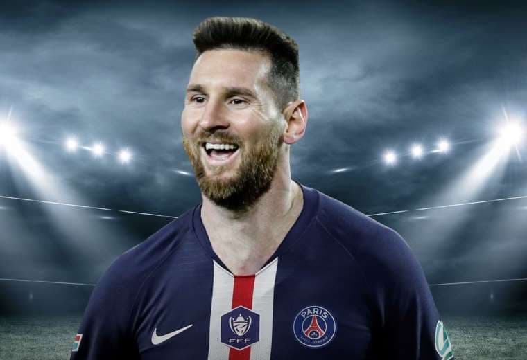 Circulan montajes con la imagen de Messi y la camiseta del PSG. Foto: Internet