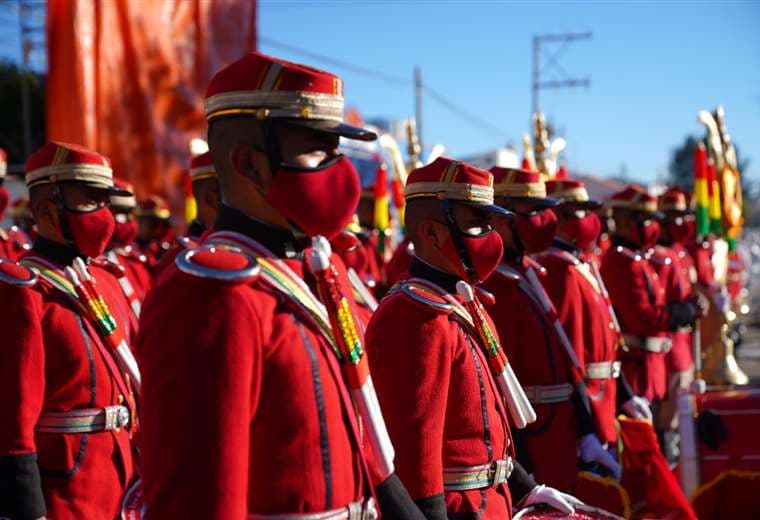 Parada Militar en Sucre/Foto: APG