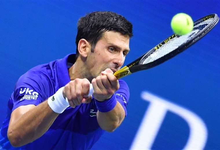 Novak Djokovic es candidato a ganar el Abierto de Estados Unidos. Foto: AFP