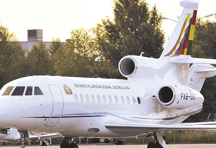 El avión presidencial FAB 001 fue adquirido en la gestión de Morales