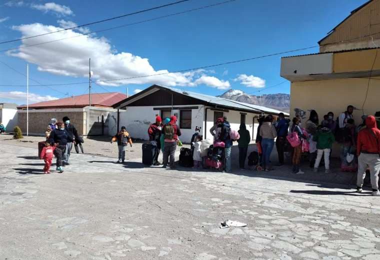 La gran cantidad de migrantes en la frontera I Alcaldía de Colchane. 