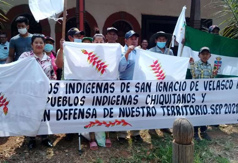 Desde San Ignacio de Velasco parte una delegación que se suma a la marcha indígena
