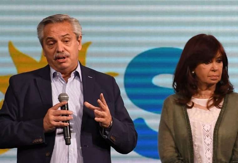  Fernández y Kirchner /Foto: AFP