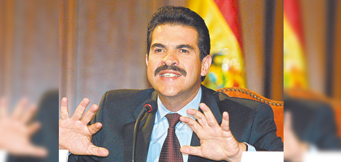 Manfred Reyes Villa, alcalde de Cochabamba, ARCHIVO