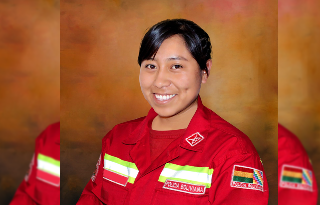 Ruth Orellana, bombera fallecida en Cochabamba