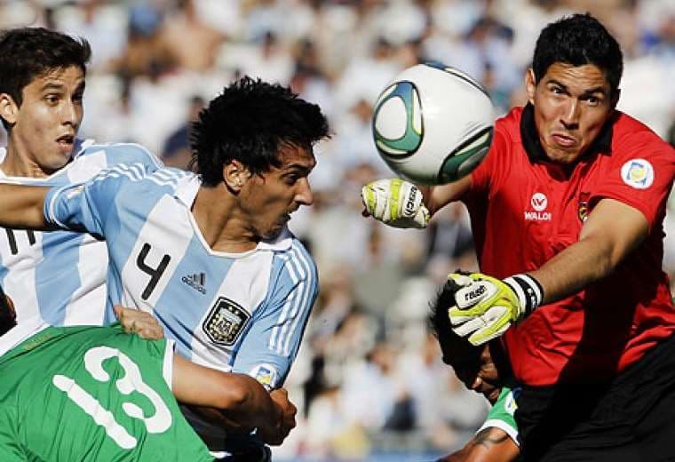 Carlos Arias defendió el arco boliviano en el empate (1-1) en 2011. Foto: Internet
