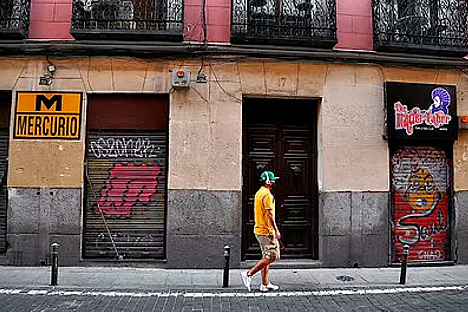 Barrio Malasaña (Madrid) donde se denunció una falsa agresión. EL MUNDO