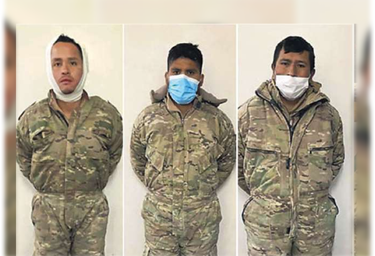 Los militares bolivianos están detenidos en Iquique. Foto. Internet 