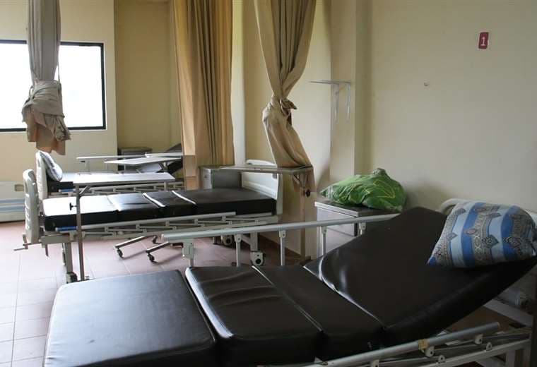 La sala de aislamiento tiene capacidad para 14 camas Foto: Alcaldía de La Guardia