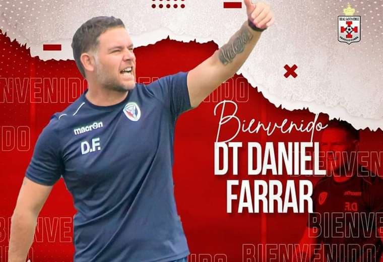Daniel Farrar, el nuevo entrenador de los albos. 