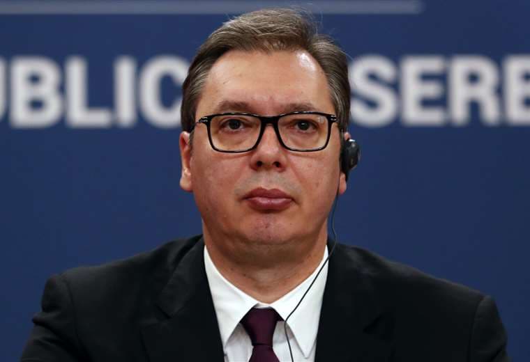 Aleksandar Vucic, presidente de Serbia. Foto: AFP