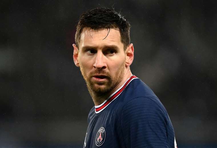 Messi es baja en el PSG por estar contagiado del Covid-19. Foto: AFP