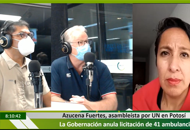Azucena Fuertes en entrevista con EL DEBER Radio