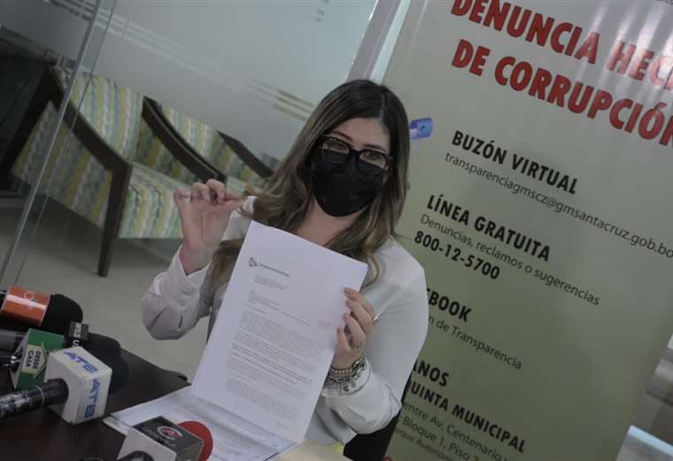 La directora municipal de Transparencia, Adriana Pedraza Foto: Gobierno Municipal