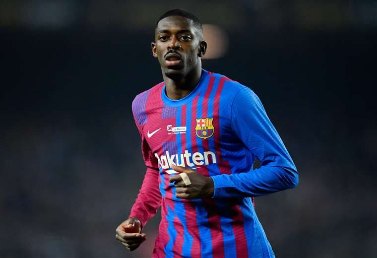 Ousmane Dembélé ya no quiere seguir en el Barcelona. Foto. AFP