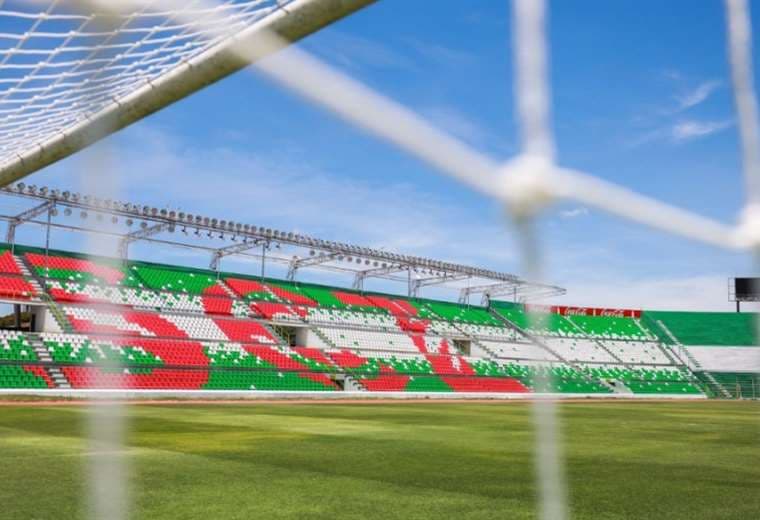 El estadio Tahuichi Aguilera puede albergar una final internacional. Foto: Internet