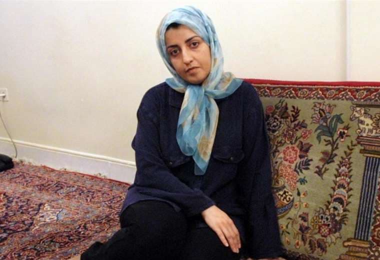 Narges Mohammadi es periodista y defensora de los Derechos Humanos en Irán 