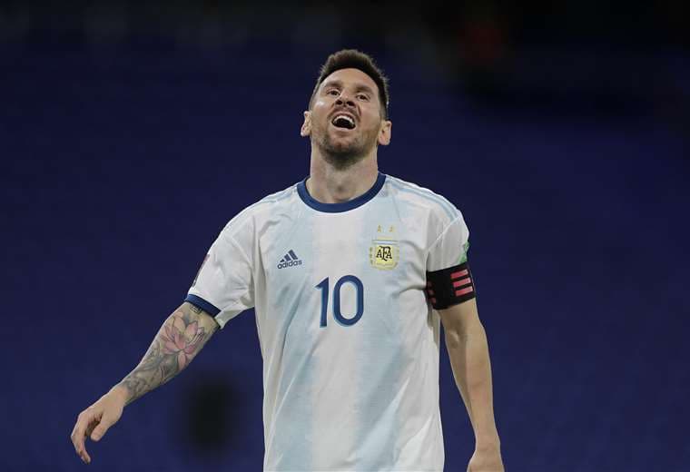 Messi es una de las bajas del seleccionado argentino. Foto: AFP