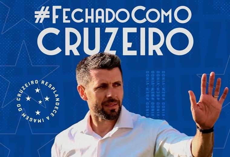 Paulo Pezzolano, el nuevo DT de Cruzeiro.