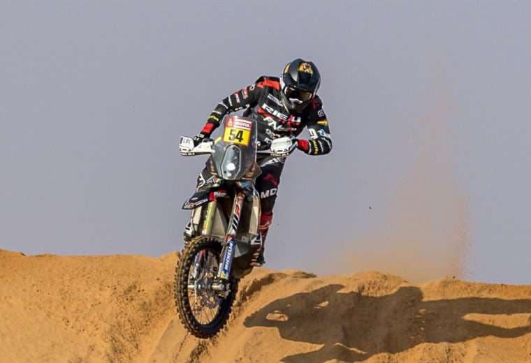 Daniel Nosiglia, en acción en el rally Dakar 2022. Foto: Prensa Team Nosiglia